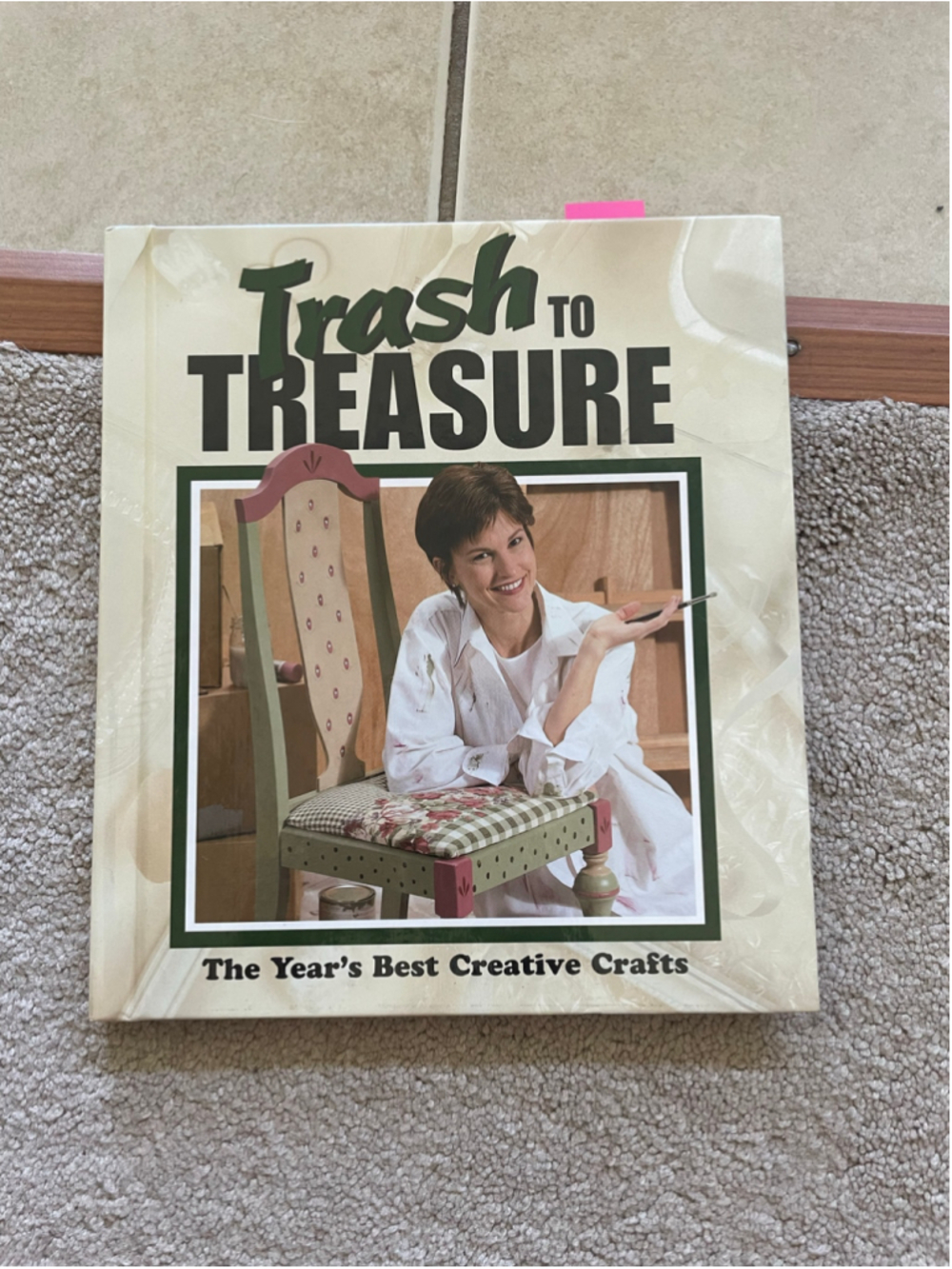 Leisure Arts Trash to Treasure Creative Crafts Book One Size Beige Green